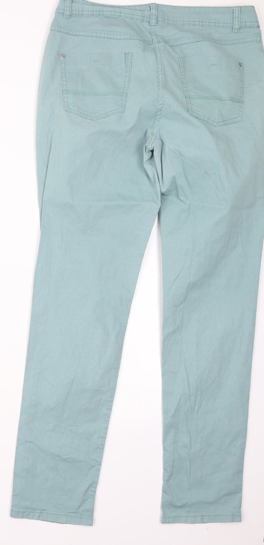 Preworn Womens Blue Straight Jeans Size 30 in L30.5 in