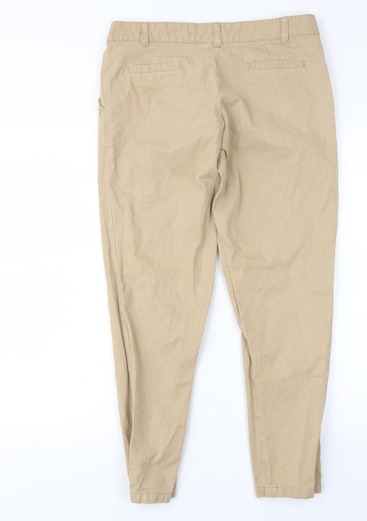 OKAY Womens Beige Straight Jeans Size 31 in L26.5 in