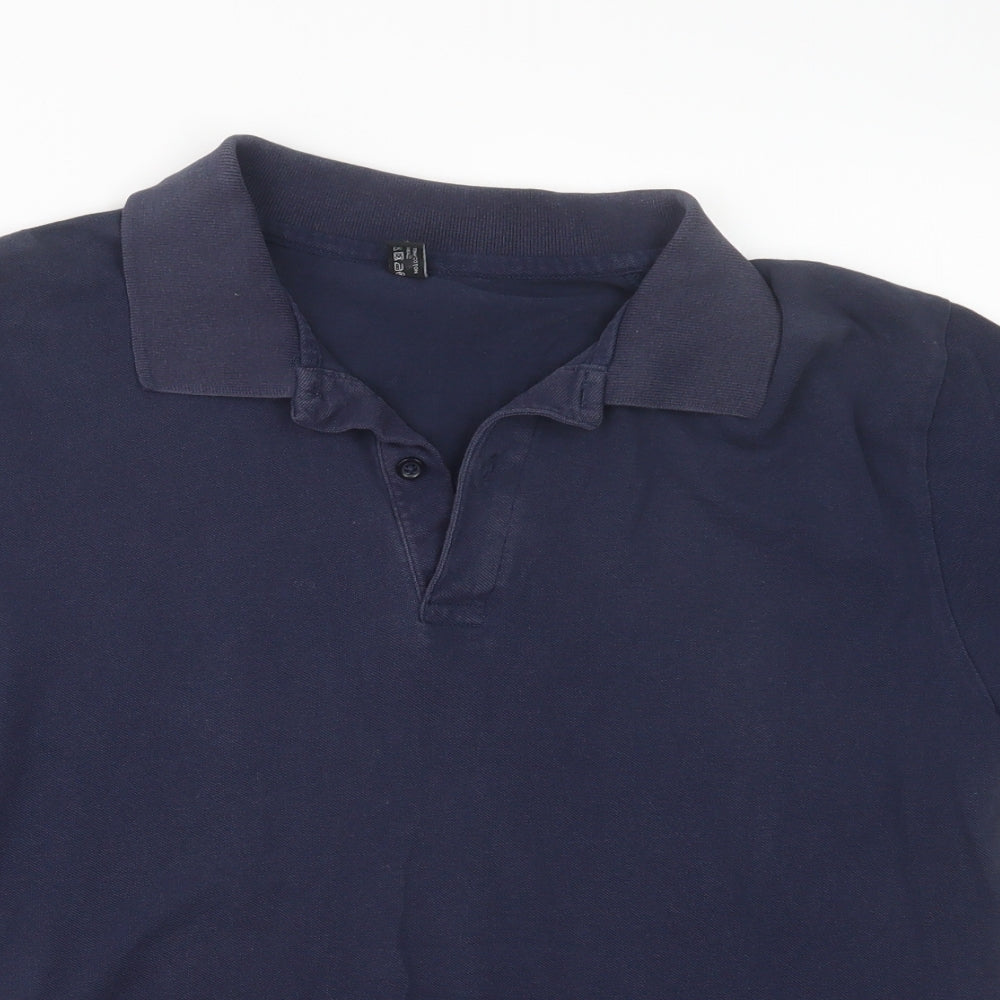 Donnay Mens Blue Polo Size L