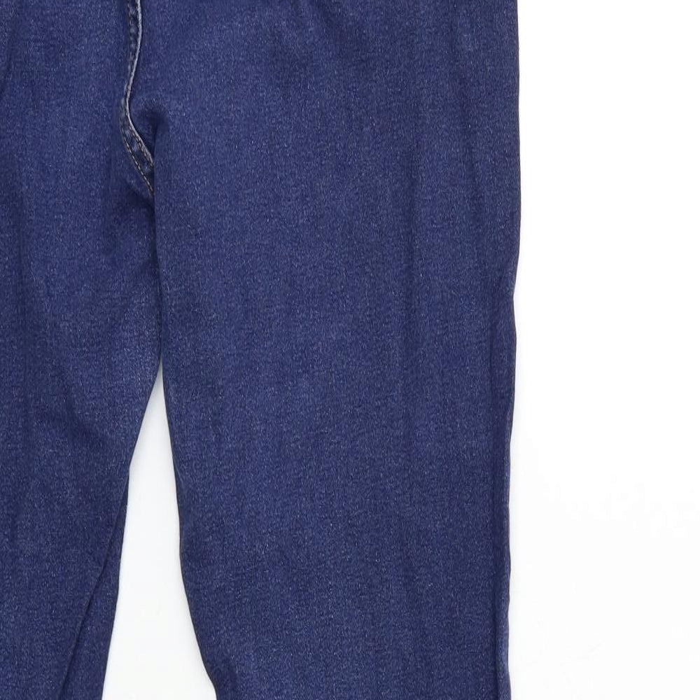 Preworn Womens Blue Denim Skinny Jeans Size 32 in L28 in