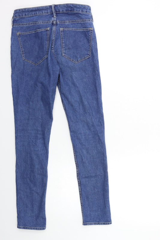 H&M Womens Blue Denim Skinny Jeans Size 26 in L27 in