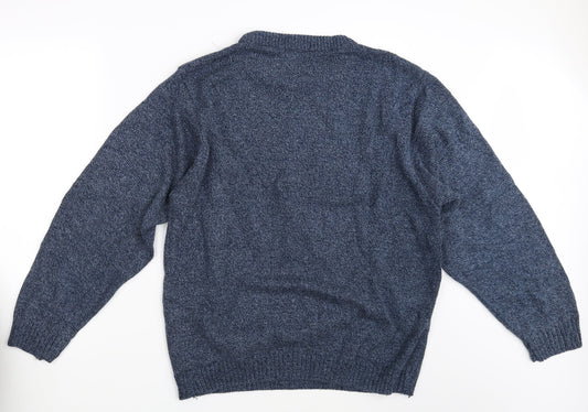 Acorn Mens Blue Pullover Jumper Size XL