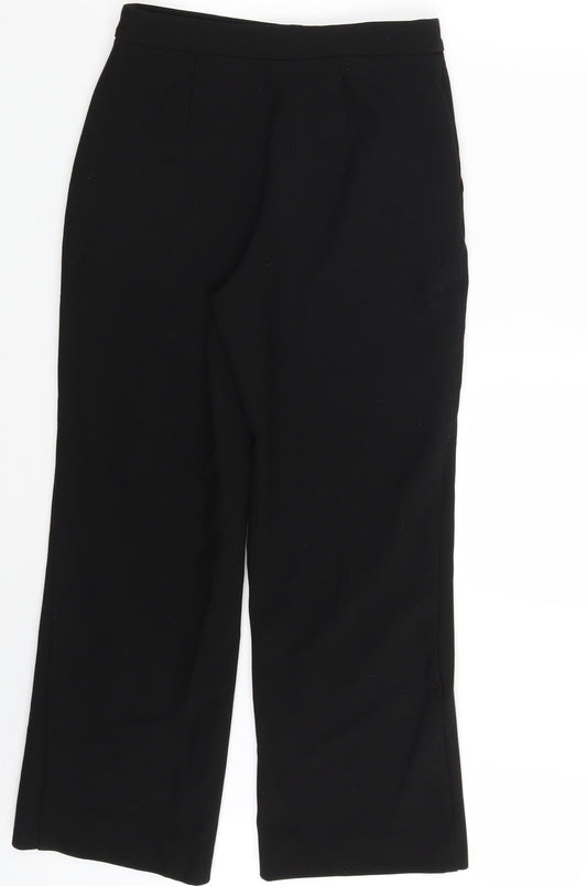 Hallhuber Womens Black Dress Pants Trousers Size 6 L25 in