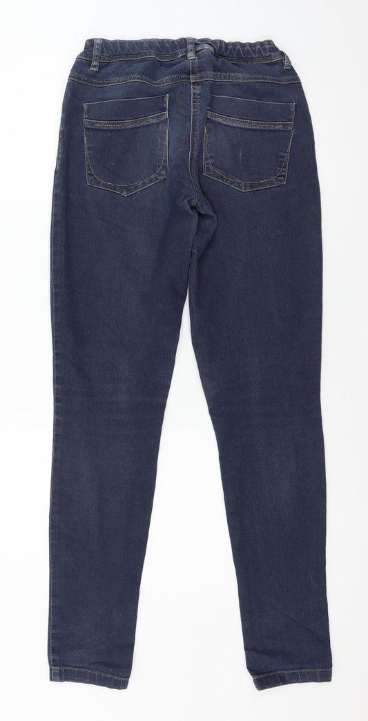 Preworn Womens Blue Denim Skinny Jeans Size 30 in L31 in