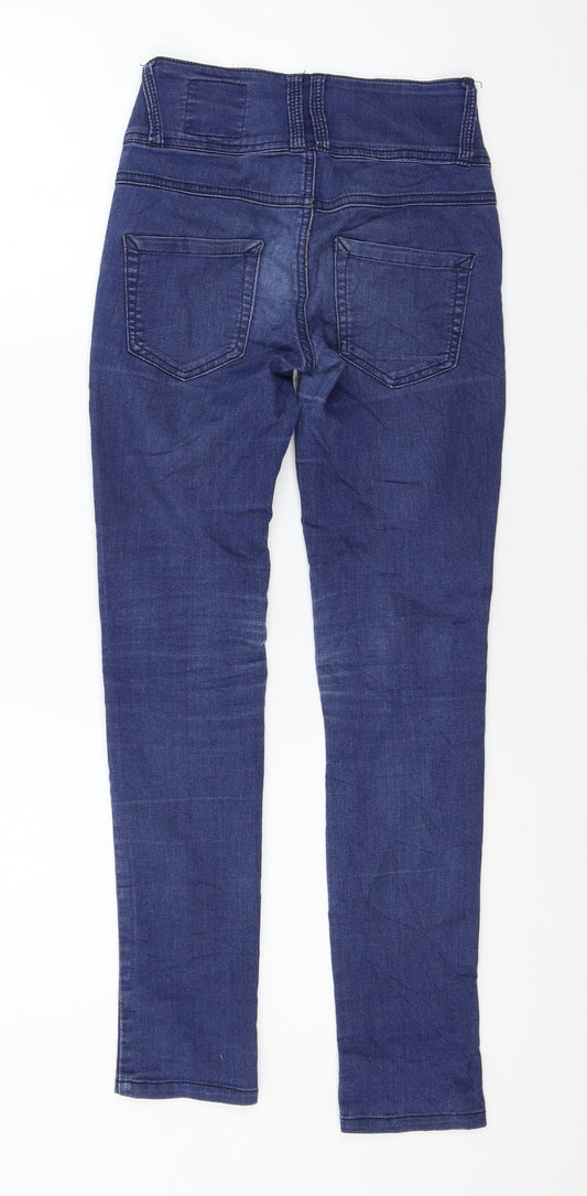 Outfitters Womens Blue Denim Skinny Jeans Size 2XS L26 in