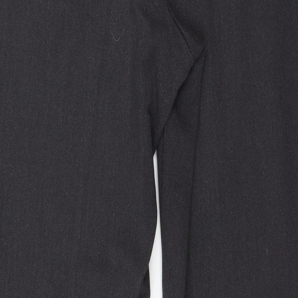 Marks and Spencer Womens Grey Trousers Size 14 L28 in