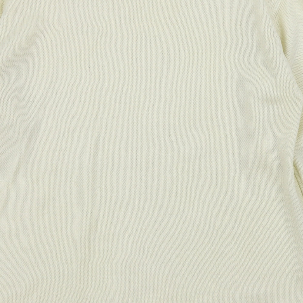 Preworn Womens Beige Pullover Jumper Size 12