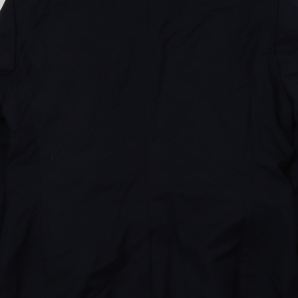H&M Mens Blue Jacket Blazer Size 44