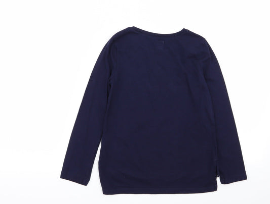 Gap Girls Blue Basic T-Shirt Size S
