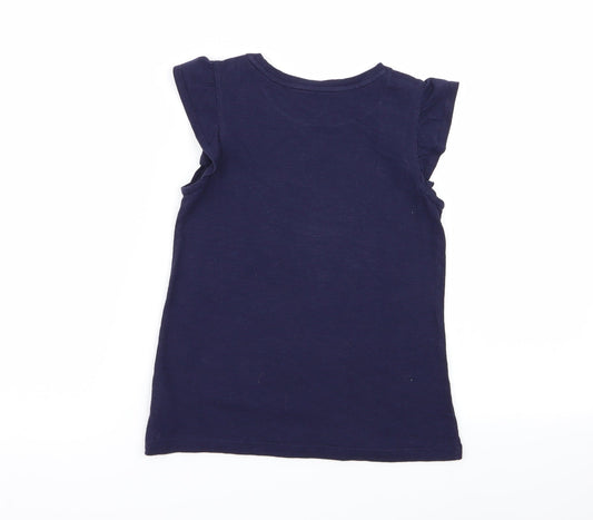 Gap Girls Blue Basic T-Shirt Size S