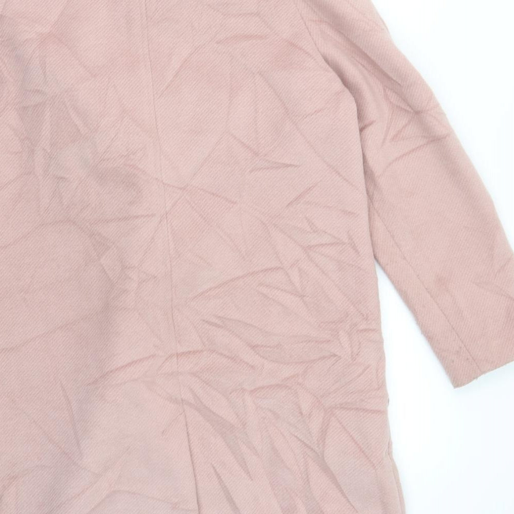 Womens Pink Jacket Coat Size 12
