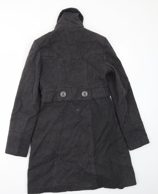 Preworn Womens Grey Jacket Coat Size M