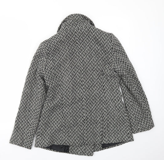 BHS Womens Grey Jacket Coat Size 12