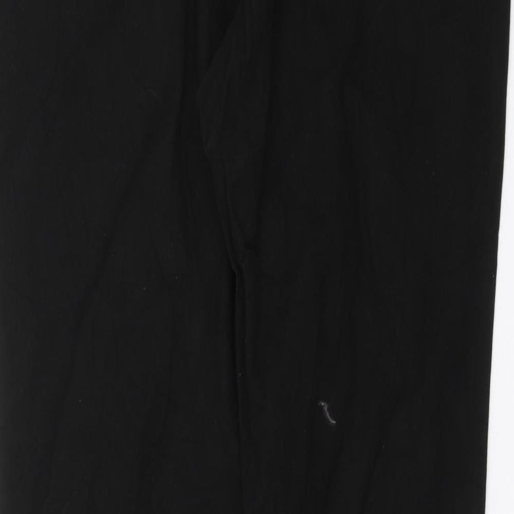 alfredo pauly Mens Black Denim Straight Jeans Size 34 in L29 in