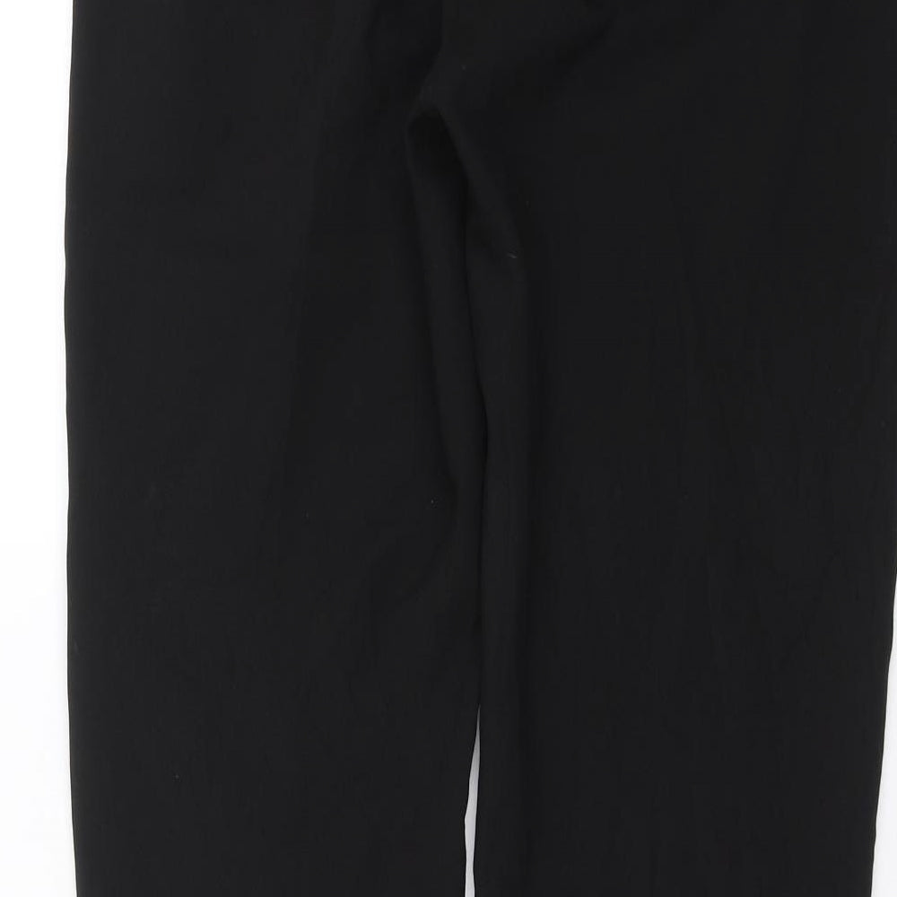 Select Womens Black Trousers Size 6 L29 in