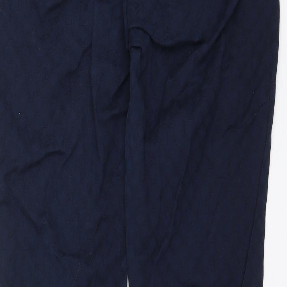 Gap Womens Blue Geometric Trousers Size 30 in L26 in