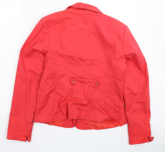 Queenspark Womens Pink Jacket Blazer Size 12