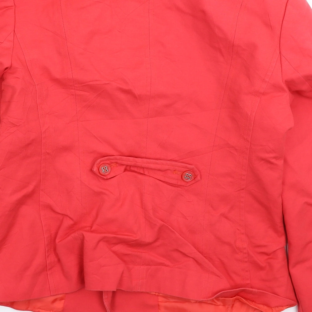 Queenspark Womens Pink Jacket Blazer Size 12