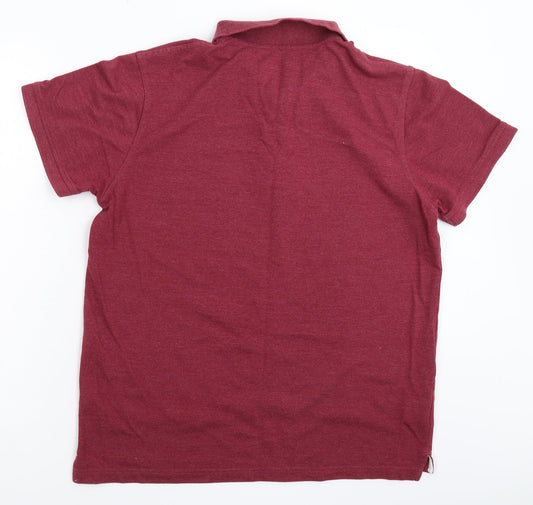 Easy Mens Brown Polo Size L