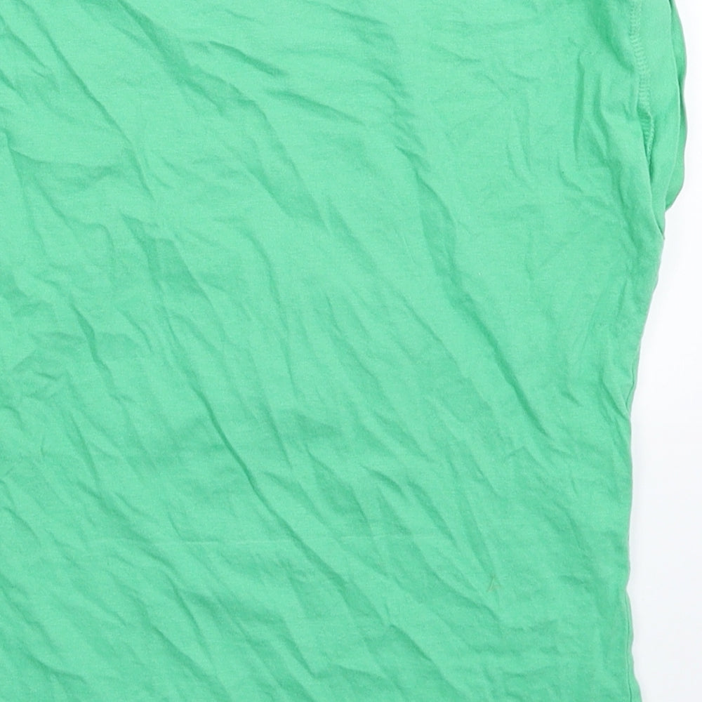 Dunnes Stores Girls Green Basic T-Shirt Size 10 Years