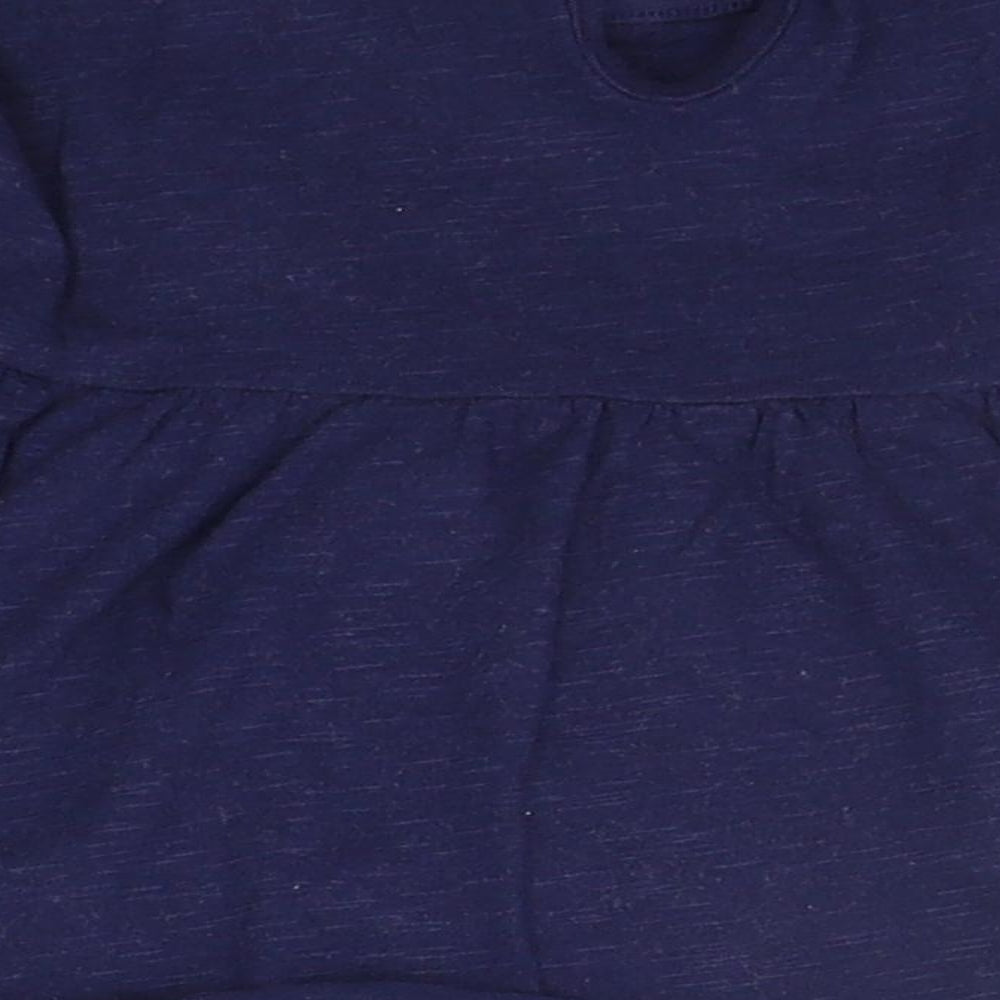 George Girls Blue T-Shirt Dress Size 2-3 Years