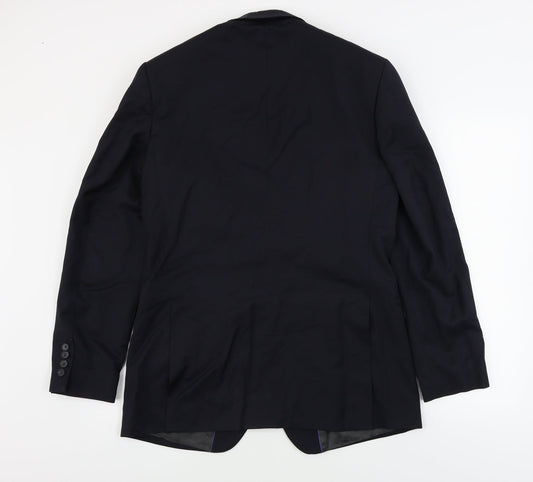 aston&gunn Mens Black Jacket Blazer Size 40