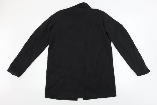 PRETTYLITTLETHING Womens Black Jacket Blazer Size 8