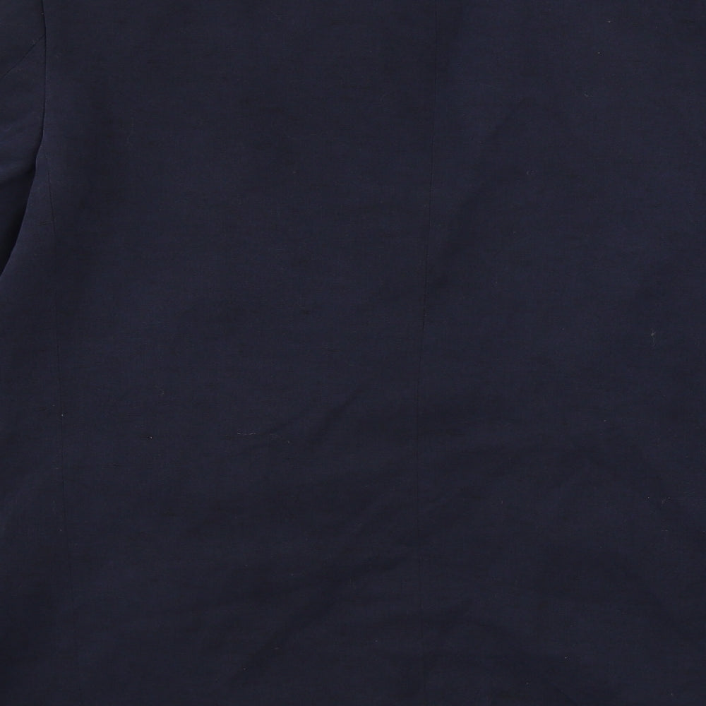 Ultimo Mens Blue Jacket Blazer Size 40
