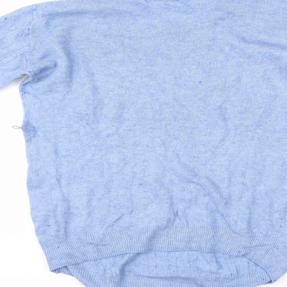 H&M Womens Blue Pullover Jumper Size S