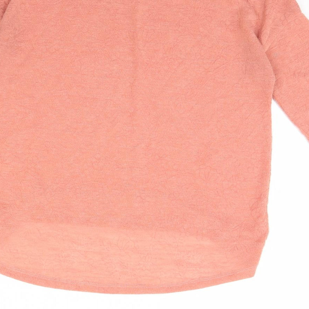 Dorothy Perkins Womens Orange Basic Blouse Size 12