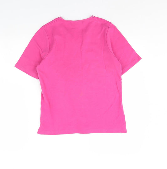 Cotswold Womens Pink Basic T-Shirt Size M