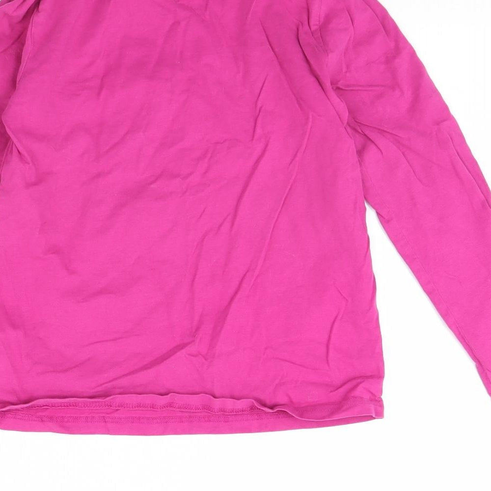 Nutmeg Girls Pink Basic T-Shirt Size 10 Years - Unicorn