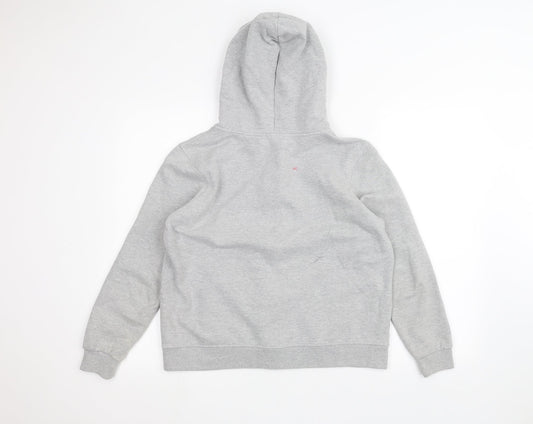 PEP&CO Mens Grey Full Zip Hoodie