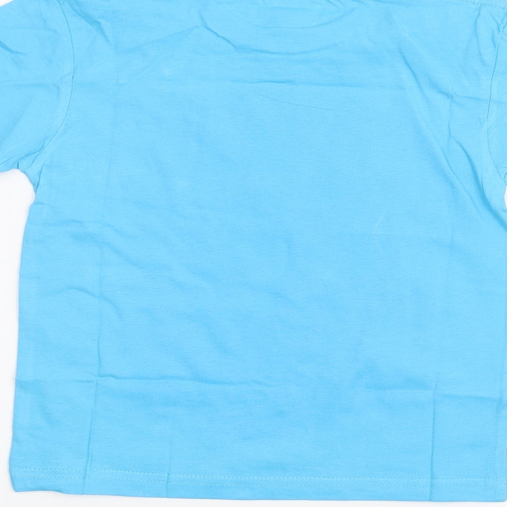 JHK Boys Blue Basic T-Shirt Size 3-4 Years - Krakow