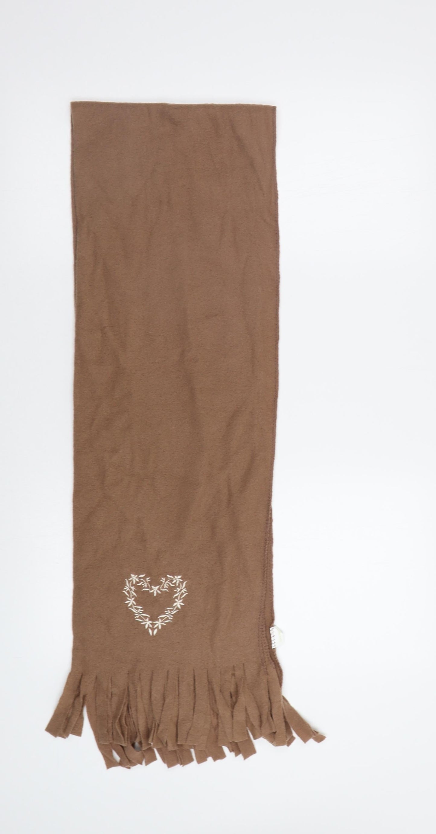 Linvosges Womens Brown Floral Scarf