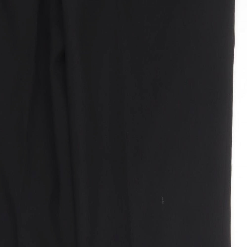 tailor & cutter Mens Black   Trousers  Size 34 in L31 in
