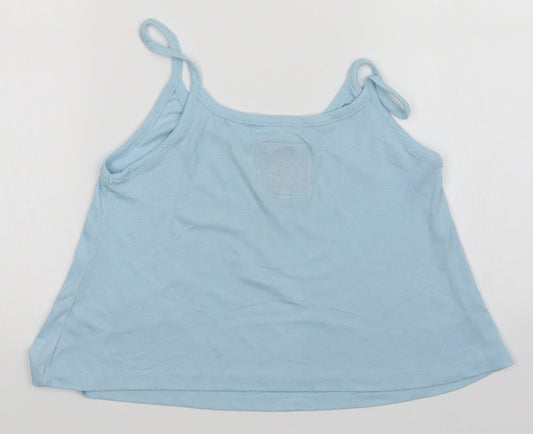boux Womens Blue Top Pyjama Top Size 8
