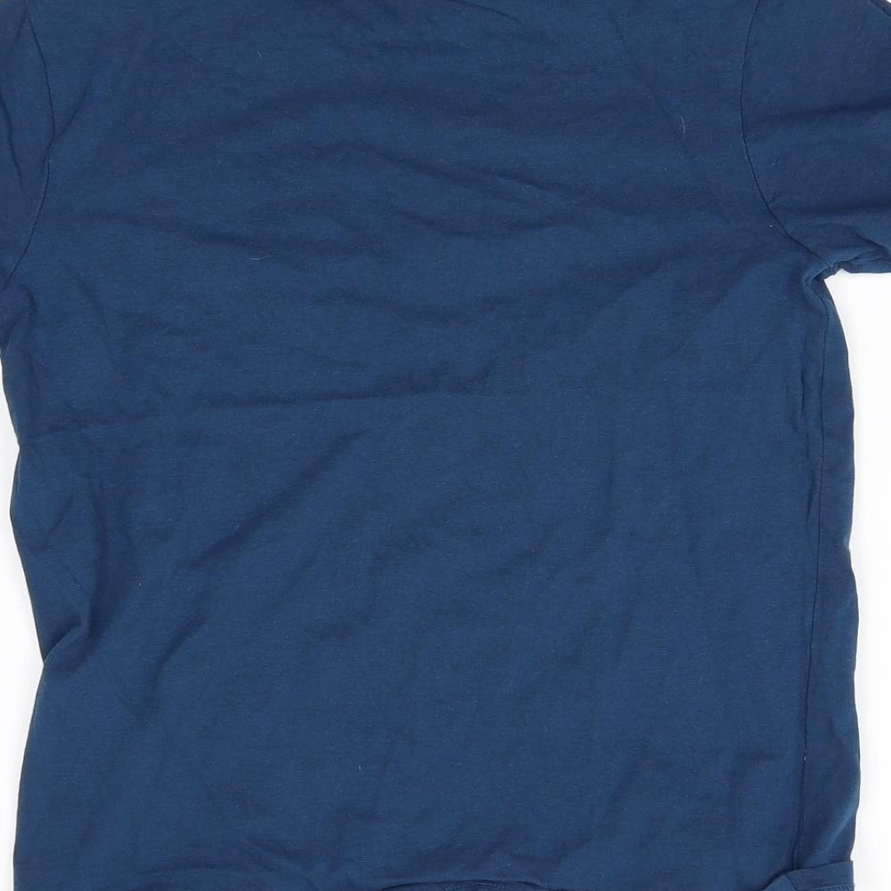 George Boys Blue Basic T-Shirt Size 10-11 Years