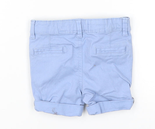 Denim Co Boys Blue Cropped Trousers Size 3-6 Months