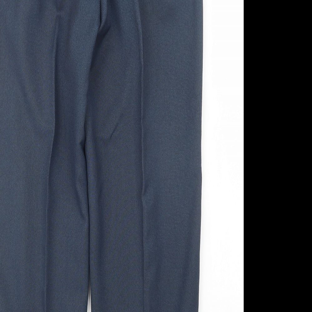 Old Ireland Mens Blue Trousers Size 33 in L28 in