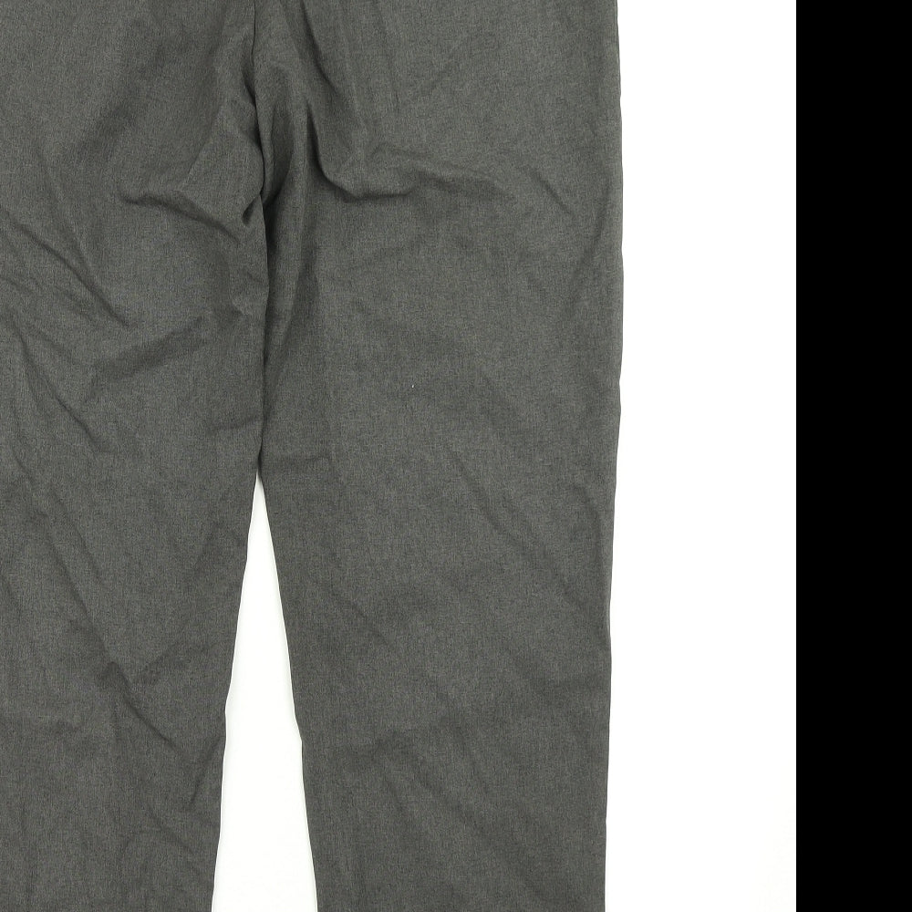 George Womens Grey Dress Pants Trousers Size 14 L24 in