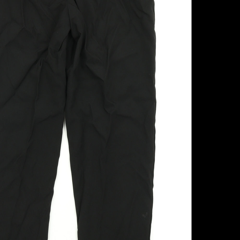 George Womens Black Dress Pants Trousers Size 12 L23 in