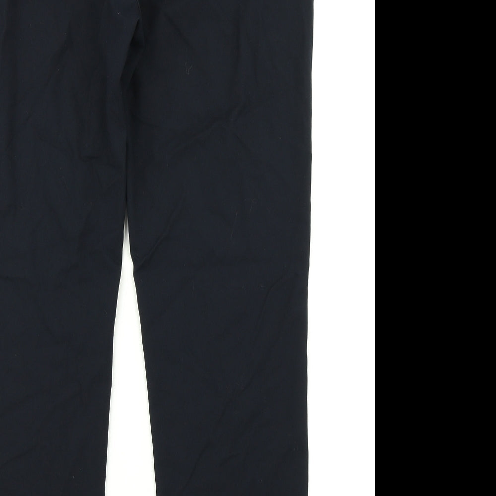 M&S Collection Womens Blue Dress Pants Trousers Size 14 L24 in