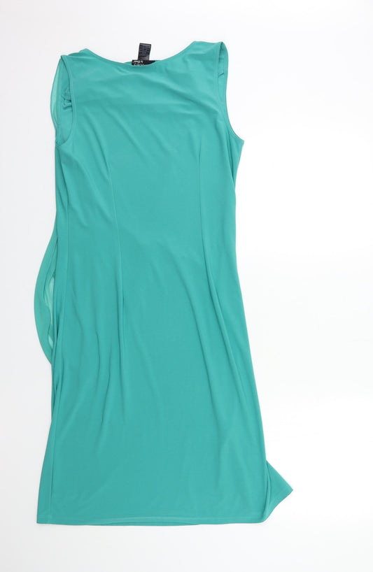 Attitudes Womens Green Shift Size M