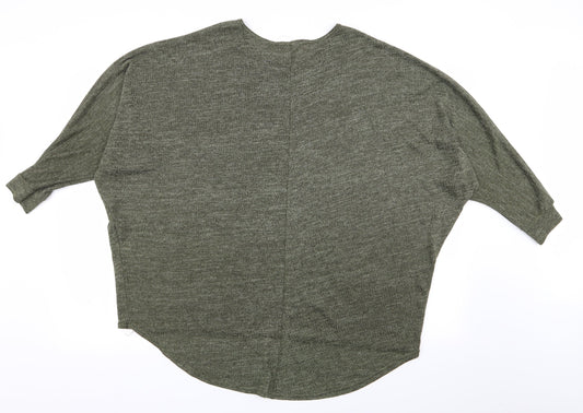 body wear Womens Green Basic T-Shirt Size S
