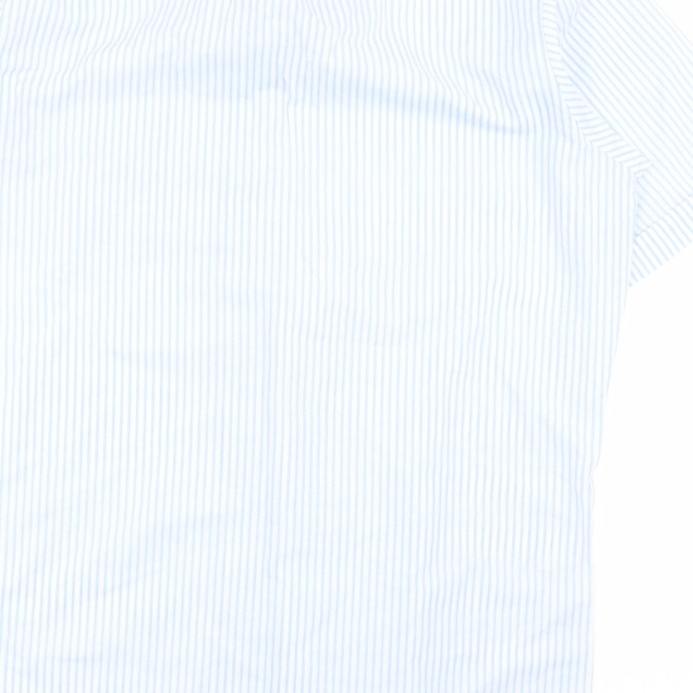 d amigo Mens Multicoloured Striped Button-Up Size L