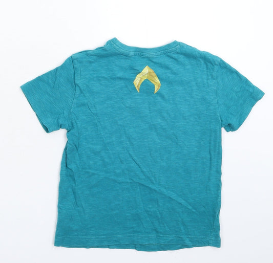 NEXT Boys Green Basic T-Shirt Size 5 Years