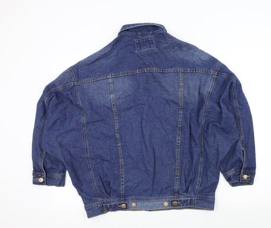 FOREVER 21 Womens Blue Jacket Size M
