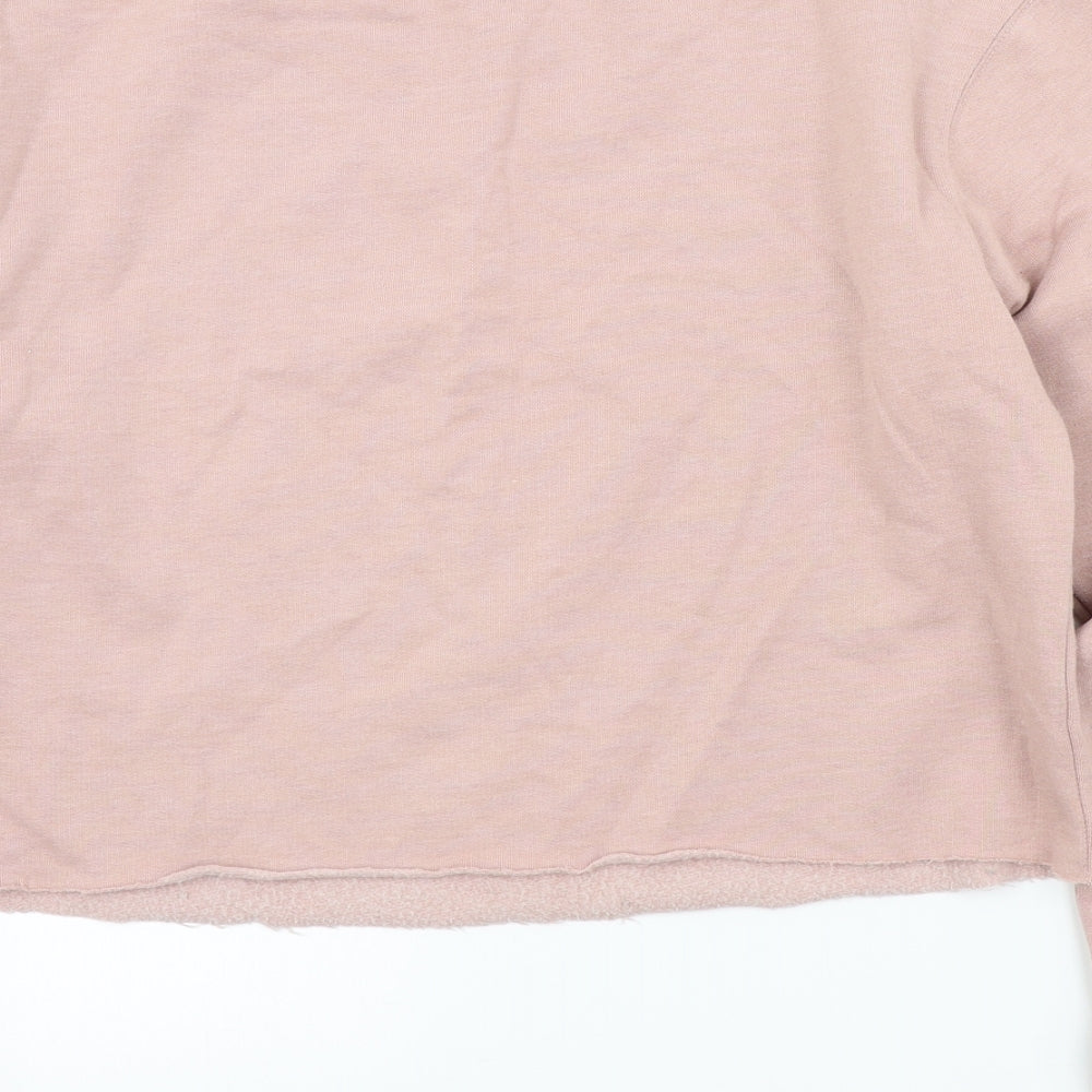 Miss Selfridge Womens Pink Pullover Jumper Size 10