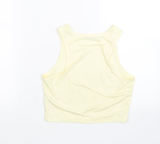 Shien Womens Yellow Basic Tank Size S - Bear